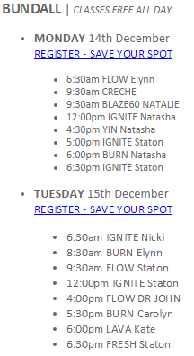 bn classes